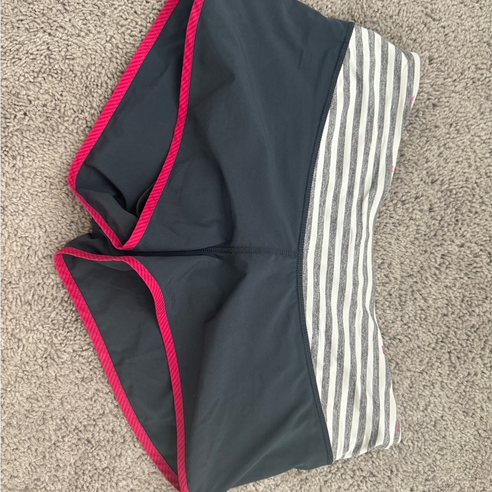 Lulu lemon running shorts.